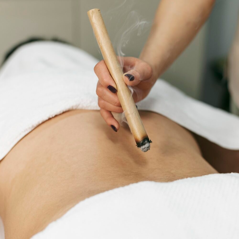 Moxibustion image
