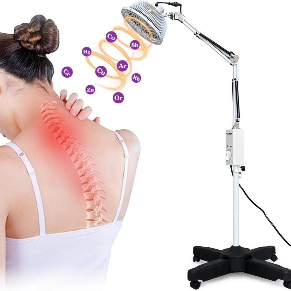 Low level diagram of mineral lamp therapy